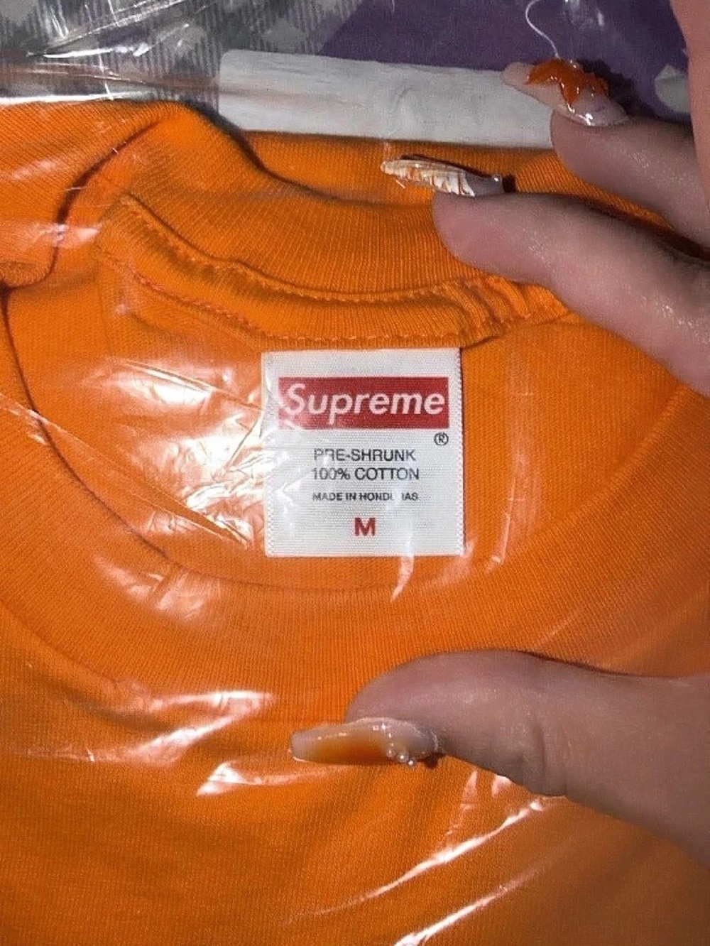 Supreme Prayer Card Box Logo Tee